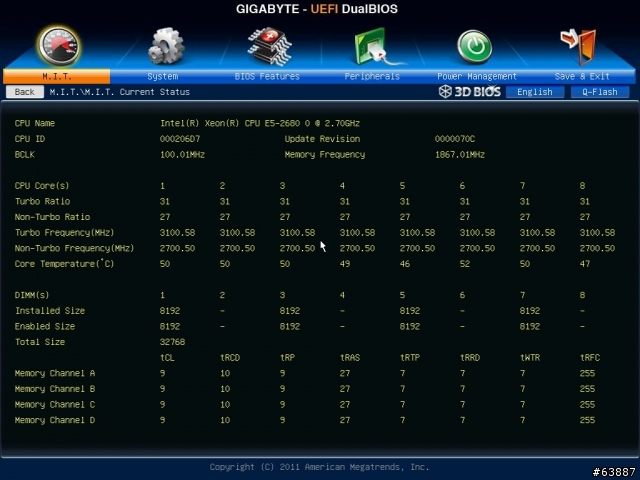 Intel Xeon E5-2680與GIGABYTE X79S-UP5 Server級效能分享