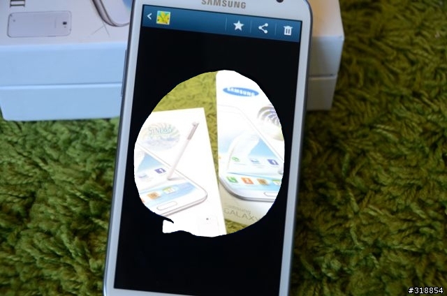 Galaxy note 2開箱試玩(落湯機篇)