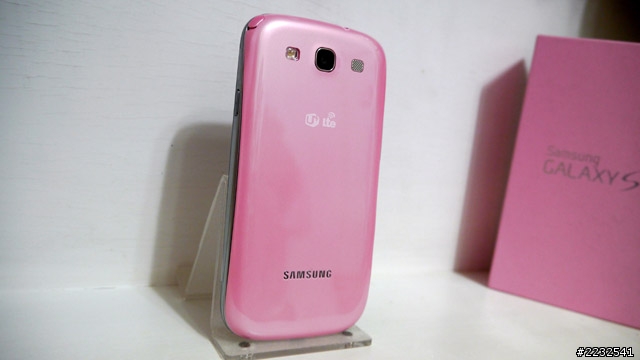 Samsung S3公主系甜美粉紅色 (韓版SHV-E210L) 簡單開箱 [SIII]