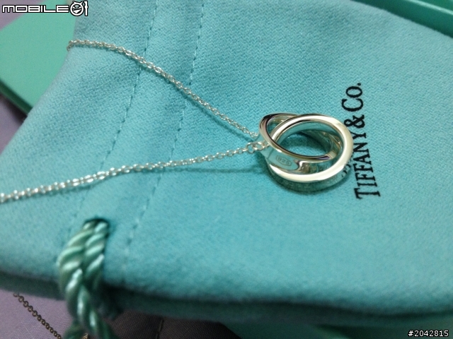 [不專業開箱文]Tiffany & Co.鎖環圈形鍊墜