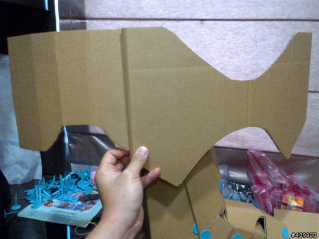 鋼鐵人 MARK VI 1:1 模型製作過程分享 – 紙箱手創 DIY