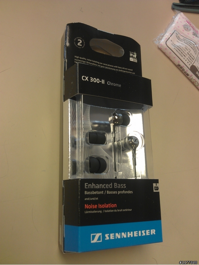 Sennheiser CX-300開箱