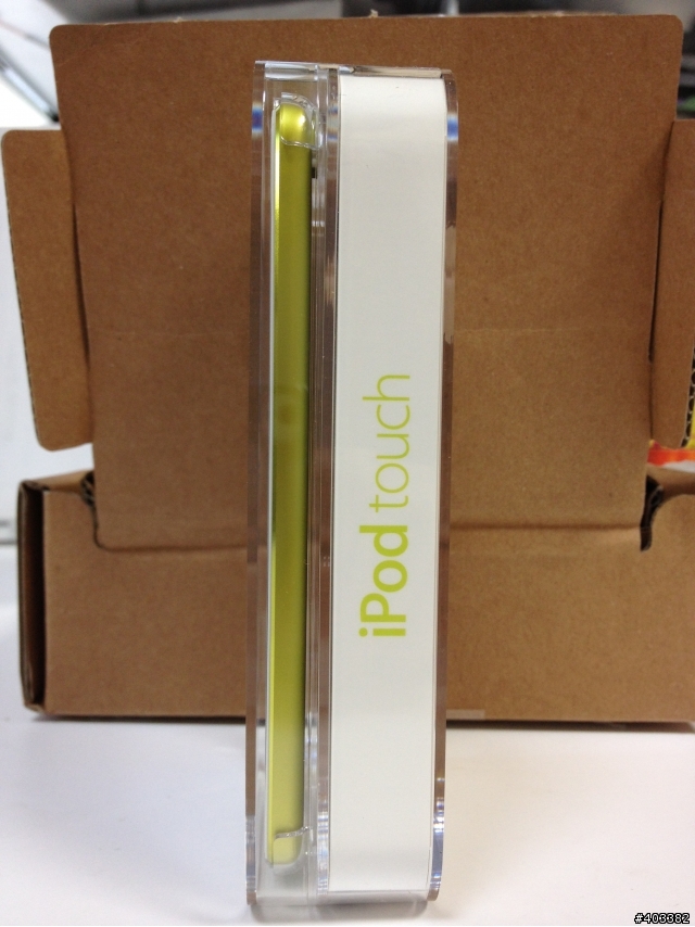 iPod touch 5 黃色 64GB開箱