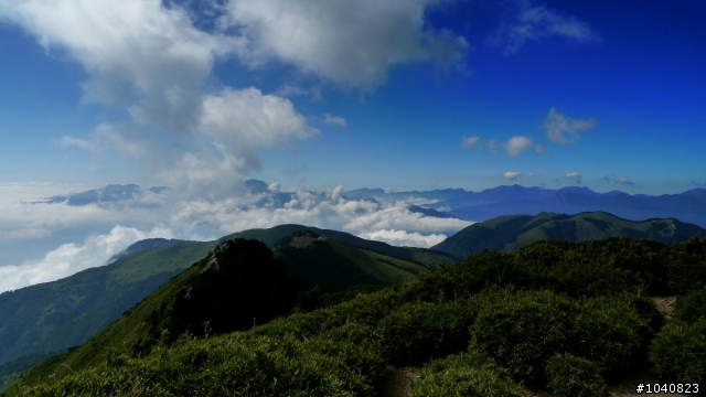合歡主峰賞景輕鬆騎