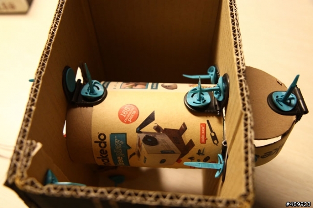 【我是聖誕老公公】萬聖節遊戲城堡裝置 – 回收素材DIY