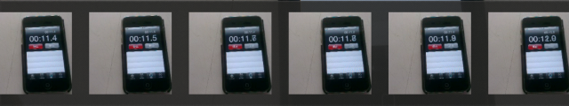 HTC 4.1後 拍照速度簡易測試