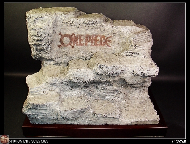 仿石造S梯形場景海賊王專屬展示台