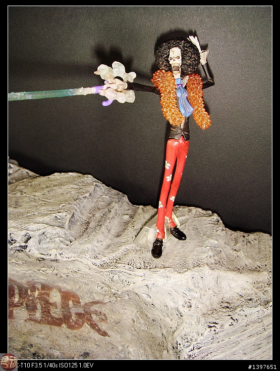 仿石造S梯形場景海賊王專屬展示台