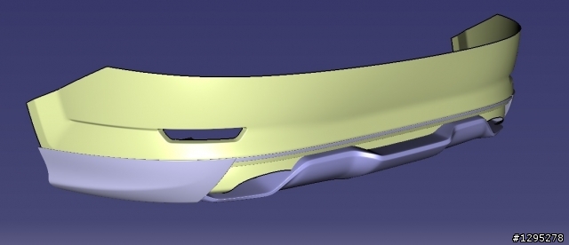 Mondeo MK4 RF-Design後下擾流 改版工程設計。安裝說明書設計分享、製作問題