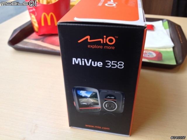 [開箱+同場加映] Mio 358HD + iWALK行動電源 (附上夜間影片)