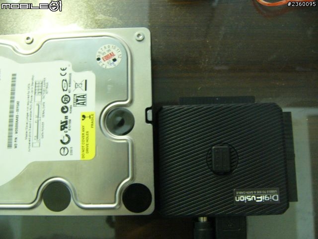 [求救] WD硬碟不過電，附圖請教問題