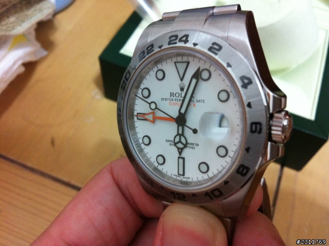 Rolex Explorer II - 216570 白探險家 (簡易開箱)