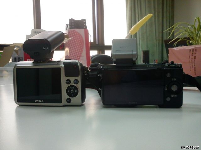 EOSM  VS NEX5N  (身材大比拼) 另附上不專業實拍照
