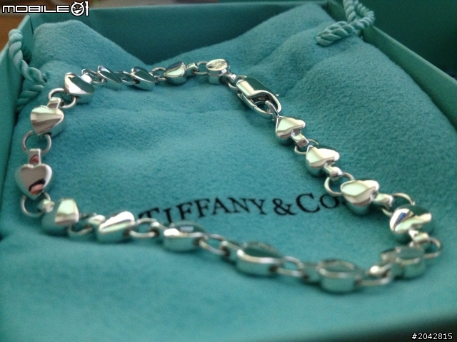 [不專業開箱文]Tiffany & Co.愛心手鍊