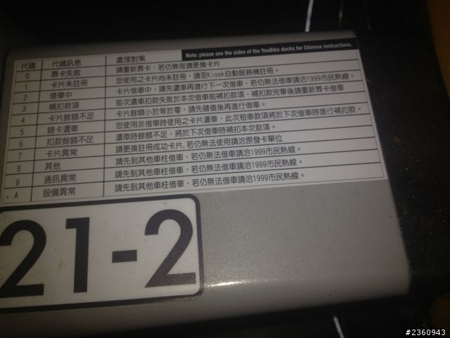 分享：U-bike 微笑單車