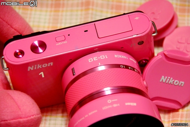 Nikon 粉紅色J1~超粉開箱