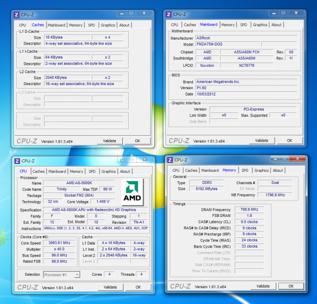 A8-5600K 開箱與測試