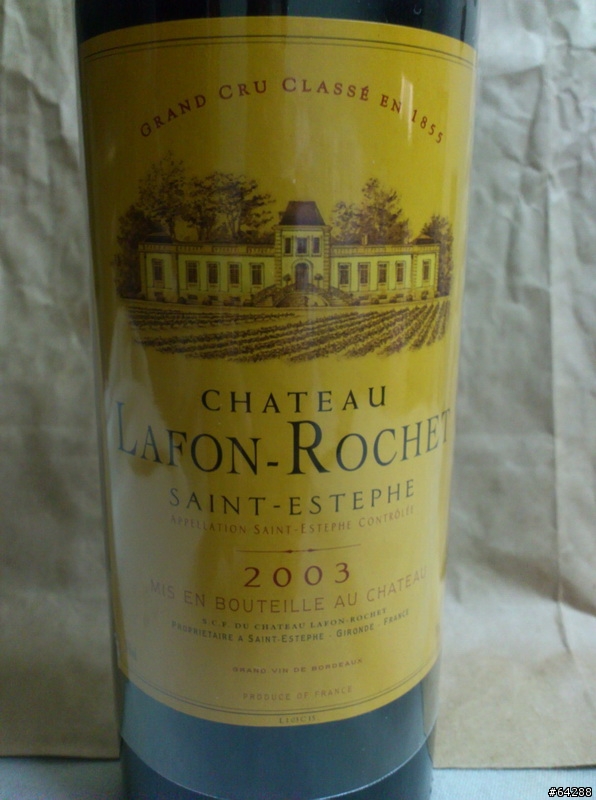 [分享]稍微拉近一點波爾多緣份的Chateau Lafon Rochet 2003