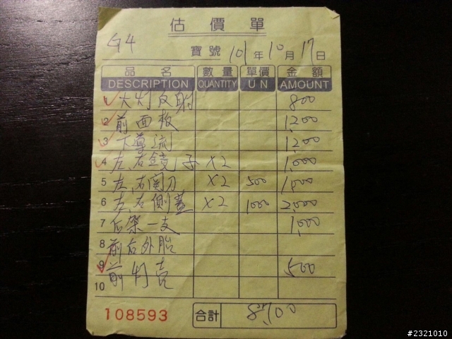 光陽G4 - 125 換殼好貴...