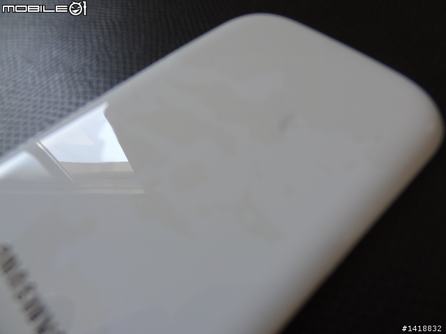 S3 電池蓋 彩虹紋，米黃，徹底再見