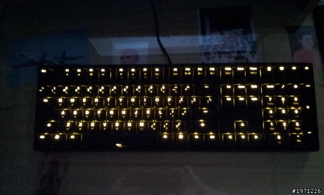 [開箱]不專業開箱-Ducky-ShineII 黃光 青軸 中文