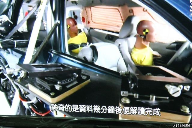 剛在Discovery Science 頻道看到Forester碰撞測試
