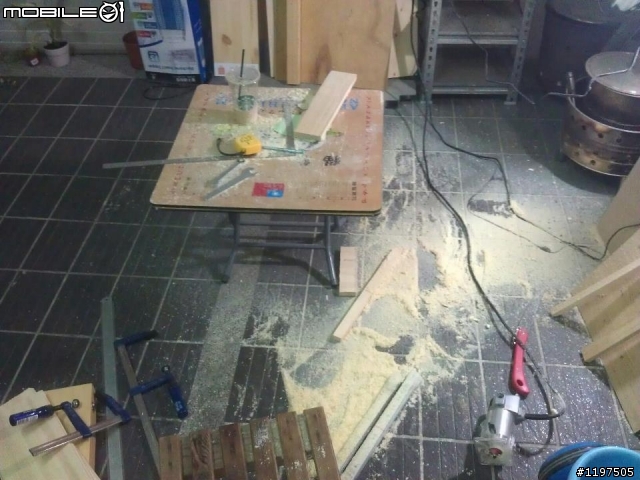 [苦命電梯工]爸爸愛心書桌 <抽屜終於完工了!>