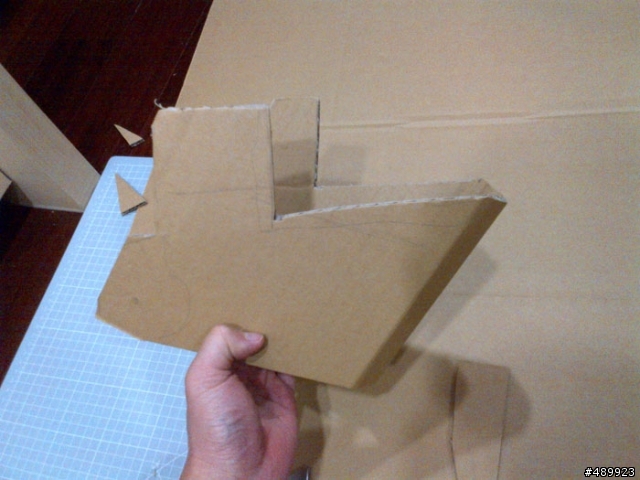 鋼鐵人 MARK VI 1:1 模型製作過程分享 – 紙箱手創 DIY