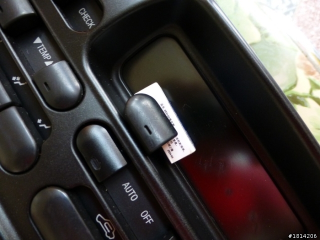 LANCIA KAPPA 空調按鍵環保漆去除上漆DIY