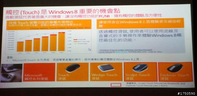 Microsoft 打造專屬 Windows 8 觸控滑鼠及鍵盤