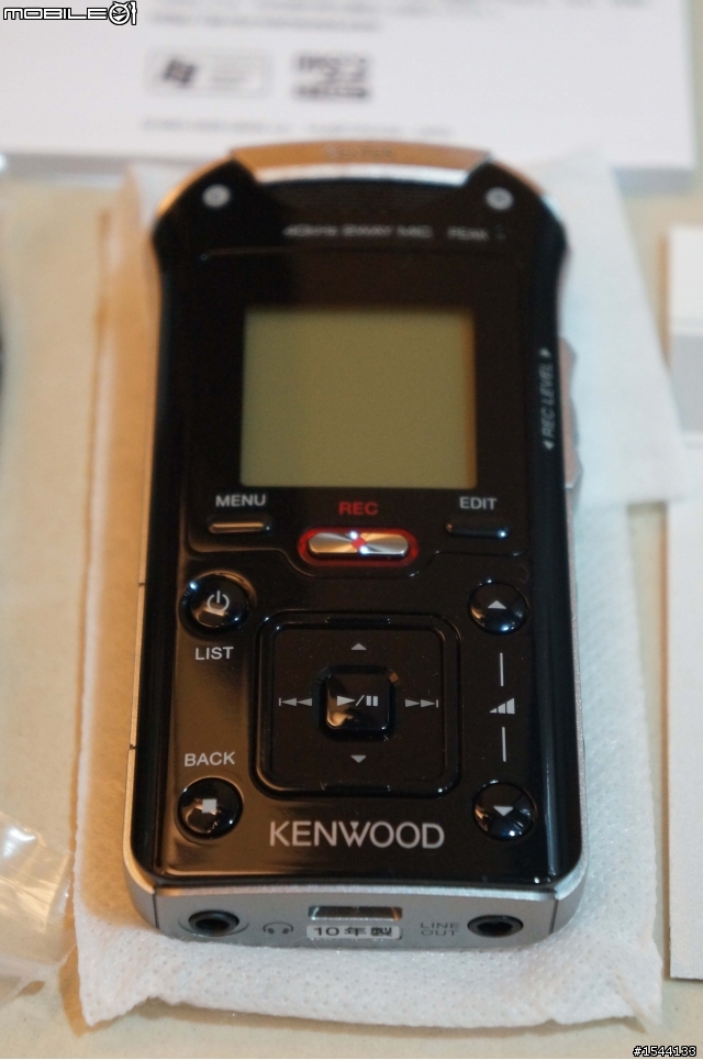 [簡單分享] KENWOOD MGR-E8 錄音筆