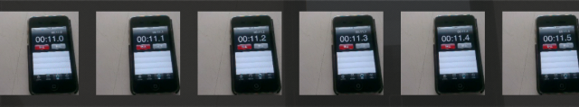 HTC 4.1後 拍照速度簡易測試