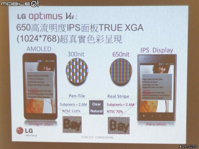 Tegra 3四核五吋大螢幕，就是這個Vu~!  LG Optimus Vu高雄鮮體驗