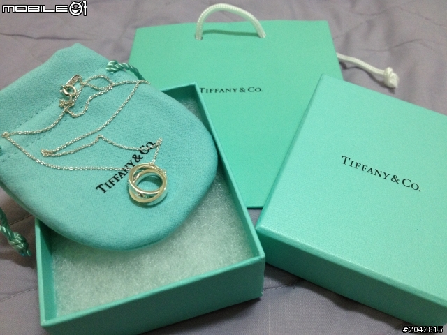 [不專業開箱文]Tiffany & Co.鎖環圈形鍊墜