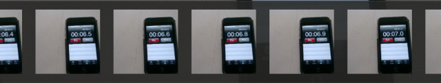 HTC 4.1後 拍照速度簡易測試