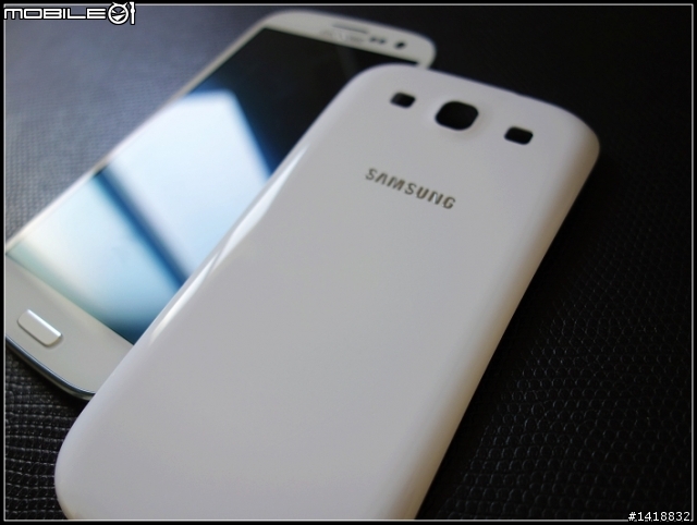 S3 電池蓋 彩虹紋，米黃，徹底再見