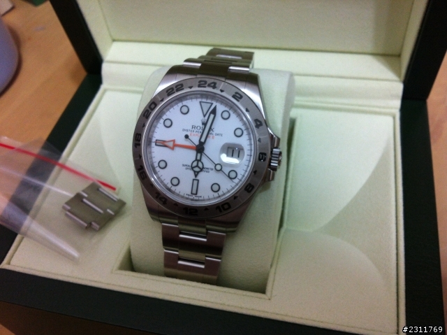 Rolex Explorer II - 216570 白探險家 (簡易開箱)