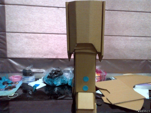 鋼鐵人 MARK VI 1:1 模型製作過程分享 – 紙箱手創 DIY
