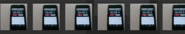 HTC 4.1後 拍照速度簡易測試