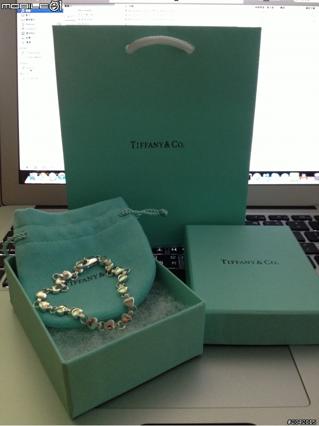 [不專業開箱文]Tiffany & Co.愛心手鍊