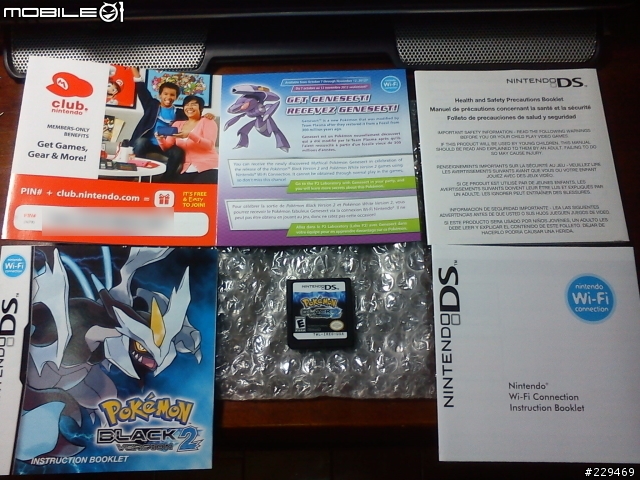 [NDS]流了六個月的口水 之 美版 Pokemon Black Version 2 開盒