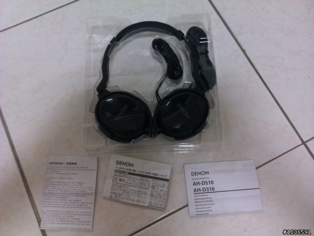 DENON AH-D310 [開箱](第一次嘗試開箱）