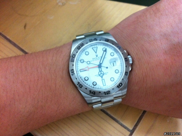 Rolex Explorer II - 216570 白探險家 (簡易開箱)