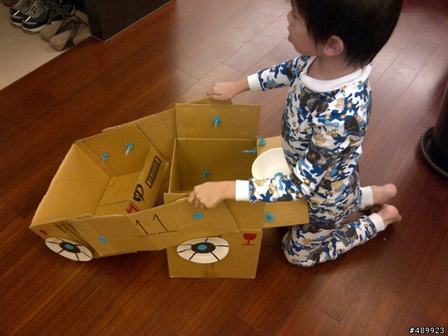 鋼鐵人 MARK VI 1:1 模型製作過程分享 – 紙箱手創 DIY