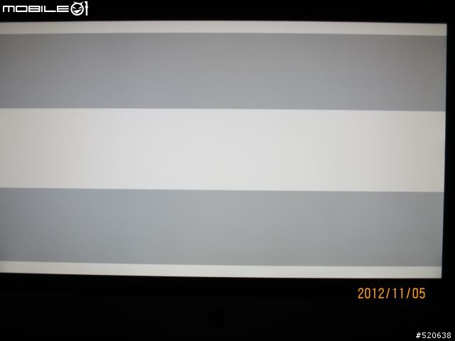 請問我的 iMac 27 螢幕這樣算有發黃嗎？
