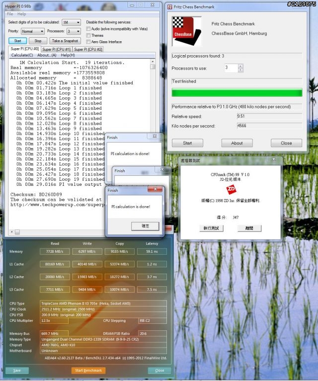 [敗家] AMD 760G還能吃打樁或推土機..這也太長壽了吧..老龍X3 705e上78LMT-USB3開動