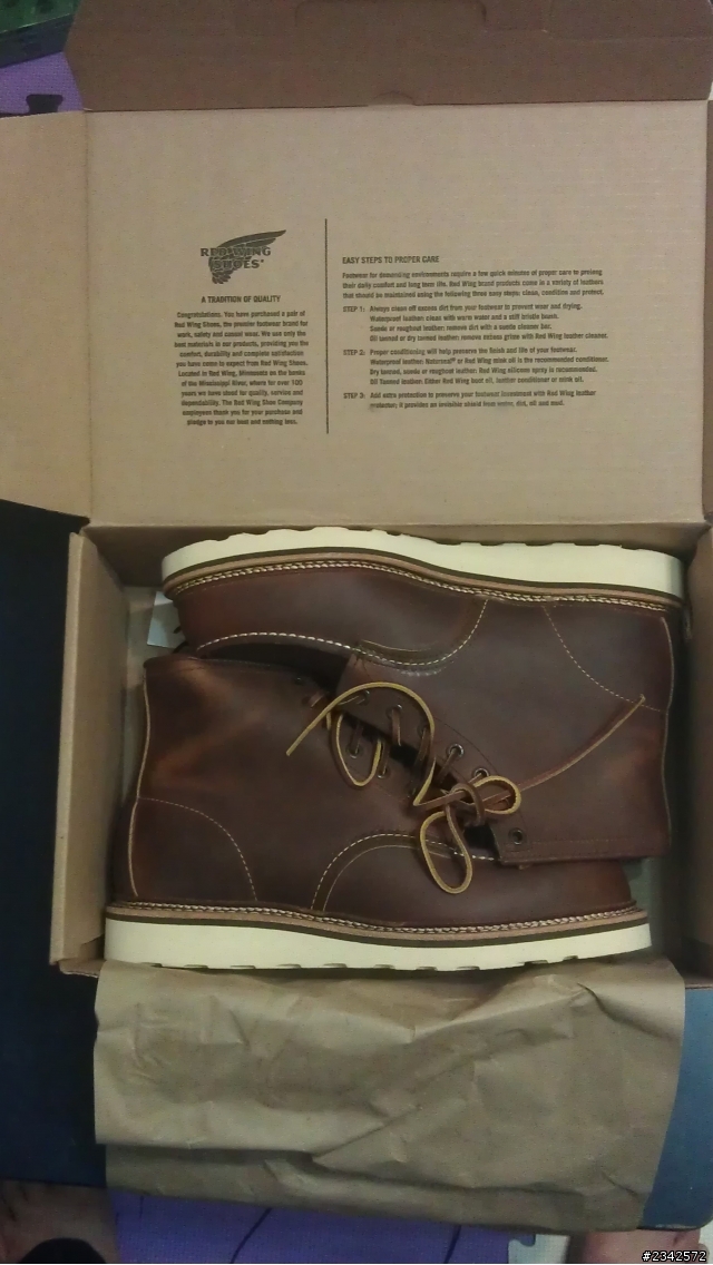 RED WING 1907  開箱文