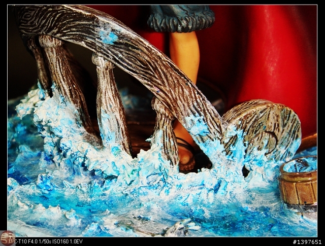 海上漂流的魯夫(地台場景延伸)