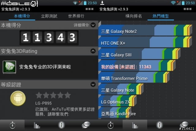 【開箱】試用試玩 LG Optimus Vu 優雅精巧的設計工藝