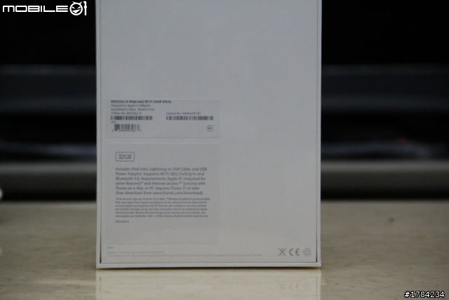 [開箱12/04更新]漂洋過海而來的"iPad Mini"32G wifi white